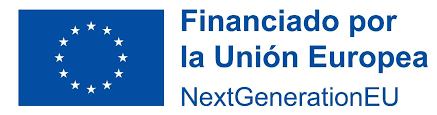 Financiado por la Unión Europea NextGenerationEU Logo oficial de programa Financiado por la Unión Europea NextGenerationEU